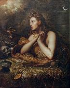 Domenico Tintoretto The Penitent Magdalene oil on canvas